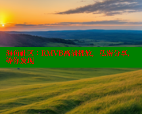 海角社区：RMVB高清播放，私密分享，等你发现