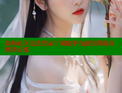 海角社区无法登录？揭秘平台使用障碍及解决方案