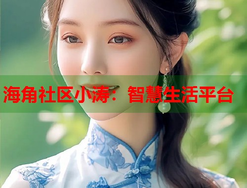 海角社区小涛：智慧生活平台