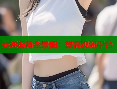 天涯海角全景图：登高观海平台