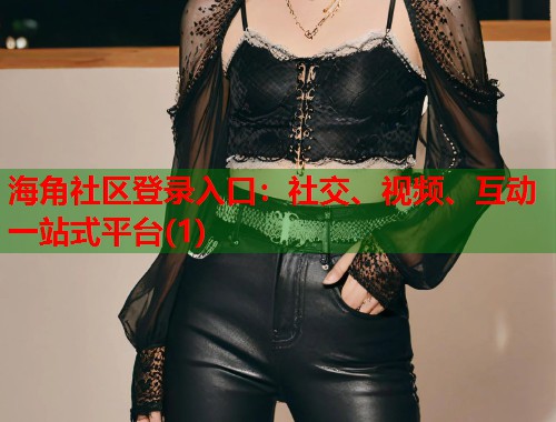 海角社区登录入口：社交、视频、互动一站式平台(1)