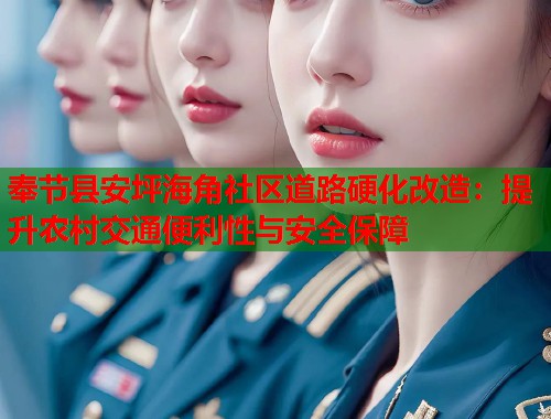 奉节县安坪海角社区道路硬化改造：提升农村交通便利性与安全保障