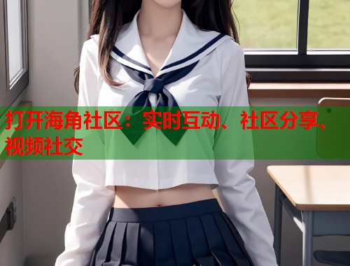 打开海角社区：实时互动、社区分享、视频社交