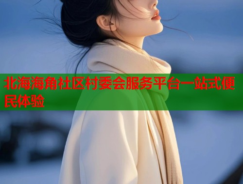 北海海角社区村委会服务平台一站式便民体验