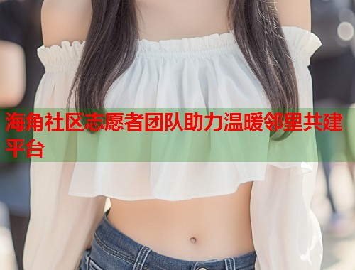 海角社区志愿者团队助力温暖邻里共建平台