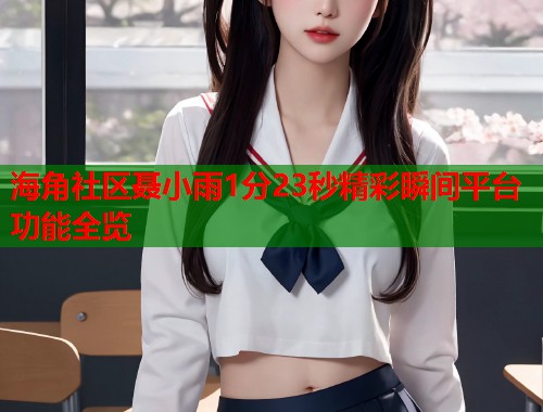 海角社区聂小雨1分23秒精彩瞬间平台功能全览